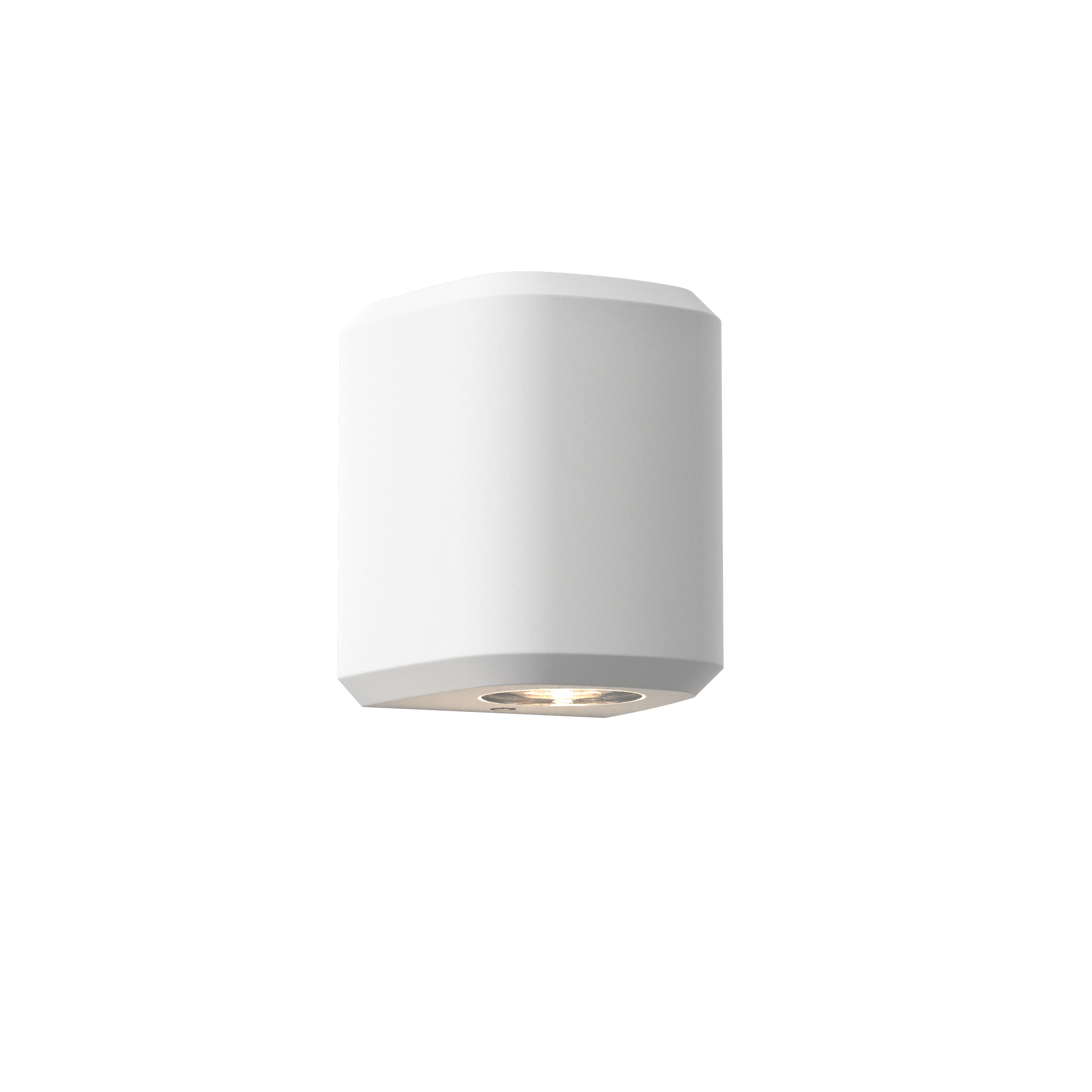 1513006 Brixham Outdoor Single Wall Light White Concrete