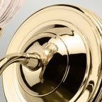 BATH-CARROLL1-PB Carroll Bathroom Wall Light Brass