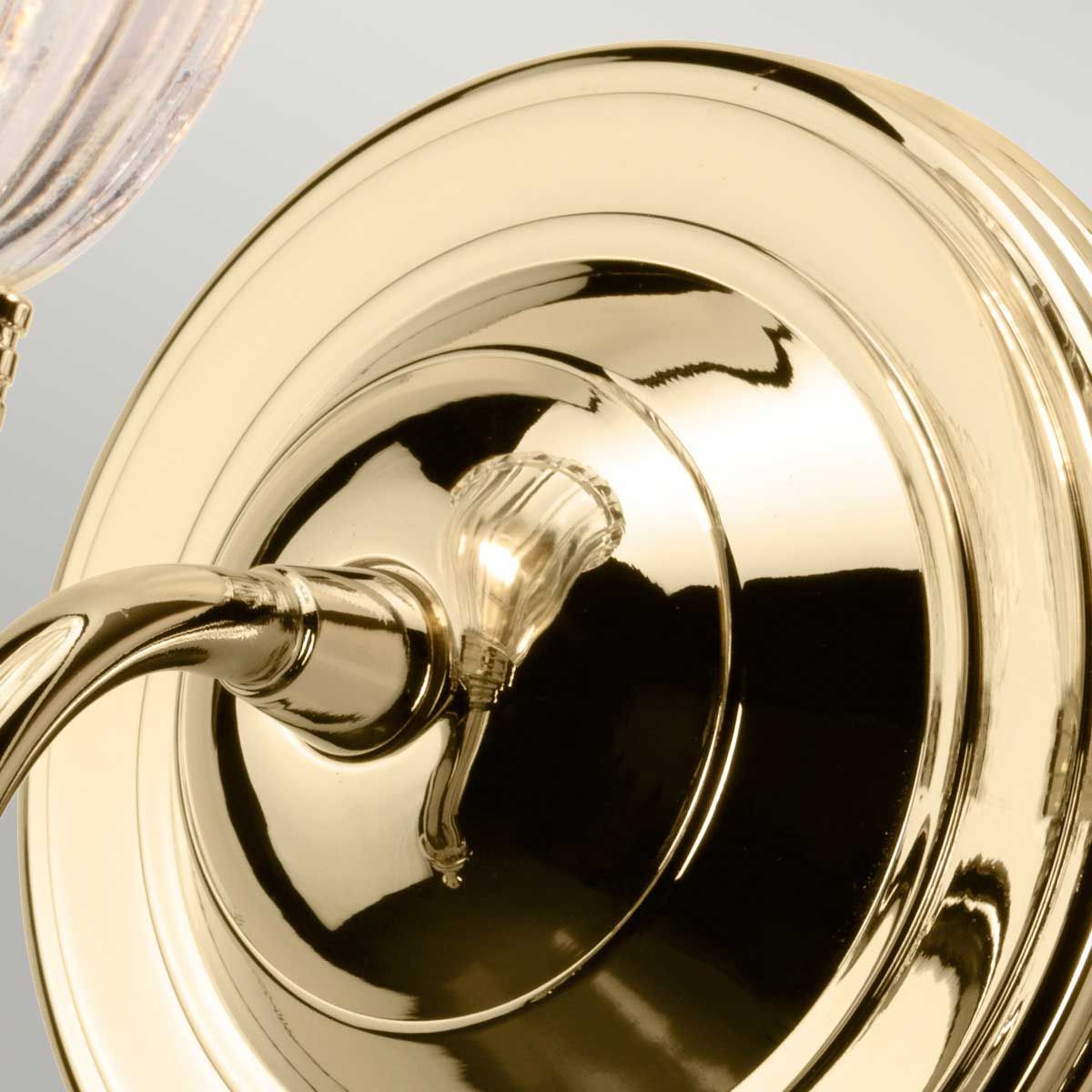BATH-CARROLL1-PB Carroll Bathroom Wall Light Brass