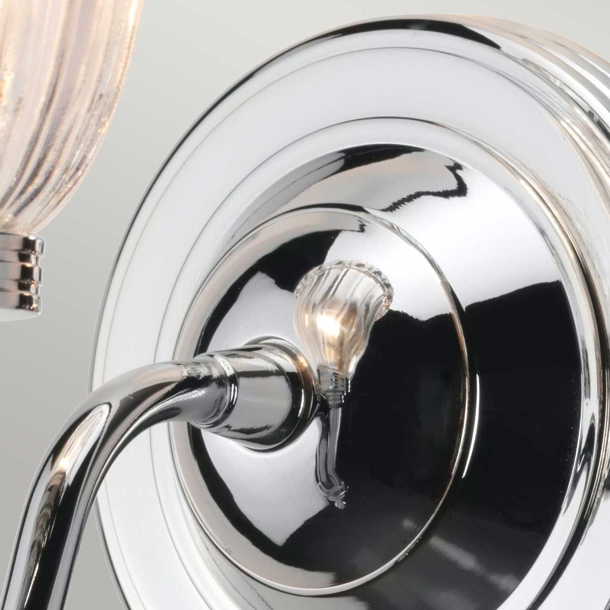 BATH-CARROLL1-PC Carroll Bathroom Wall Light Polished Chrome