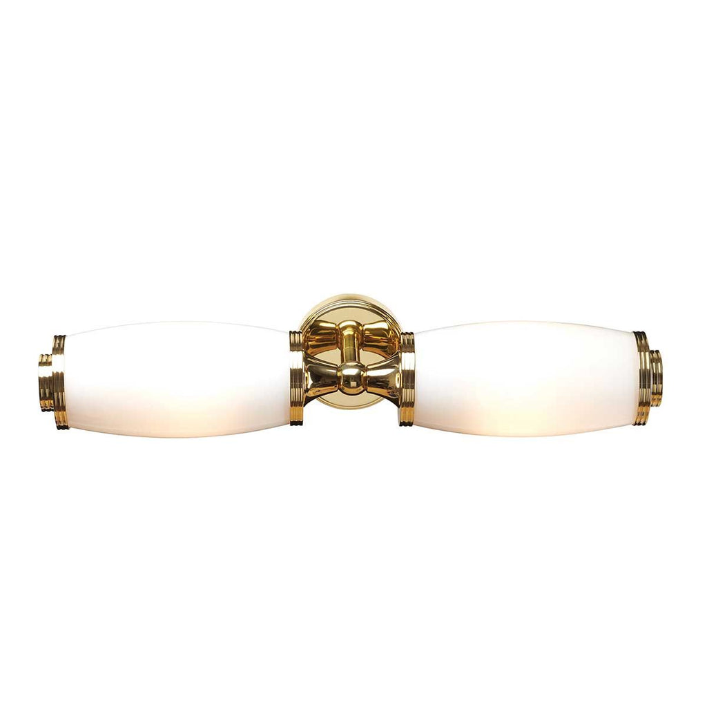 BATH-ELIOT2-PB Eliot 2 Light  Bathroom  Wall Light Polished Brass