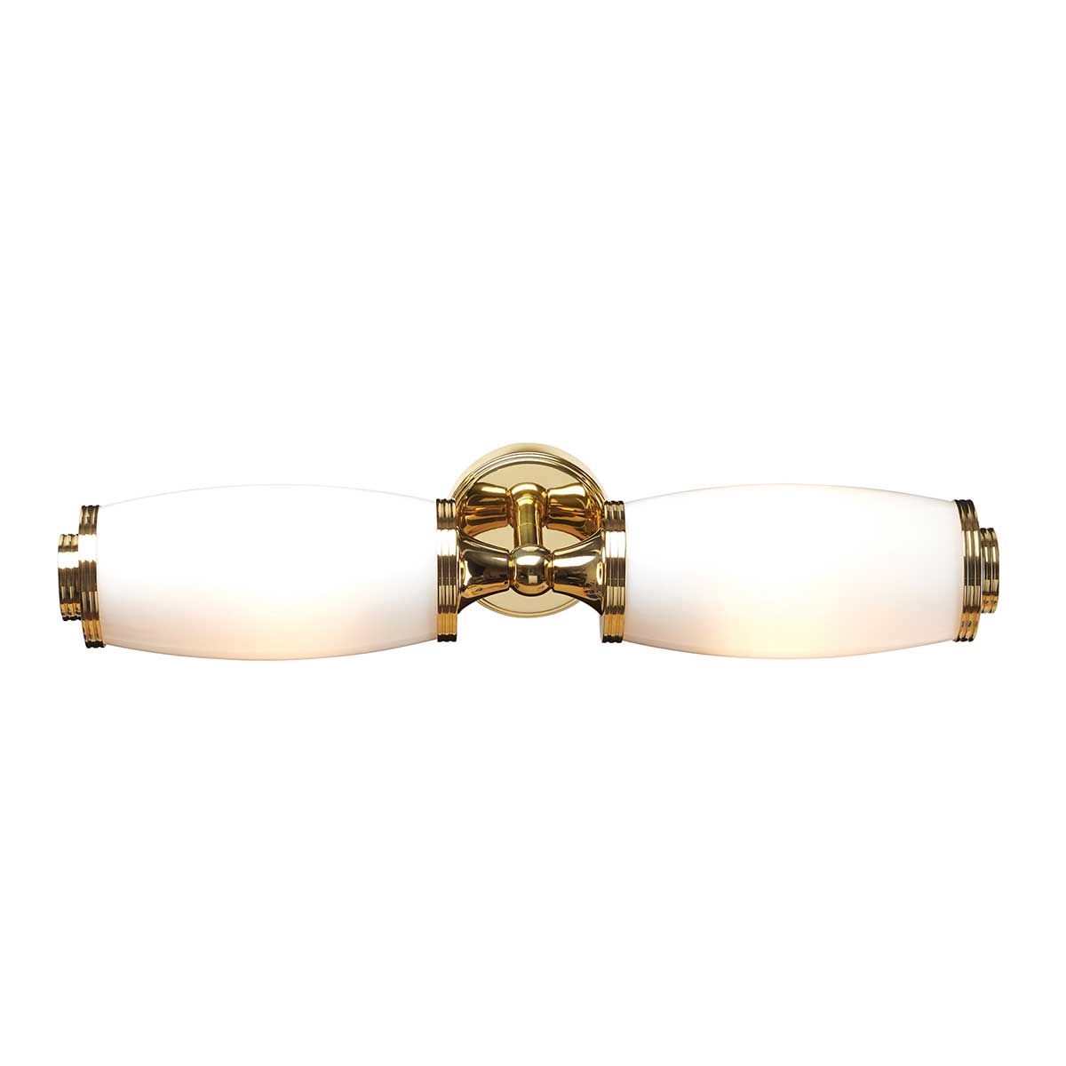 BATH-ELIOT2-PB Eliot 2 Light  Bathroom  Wall Light Polished Brass
