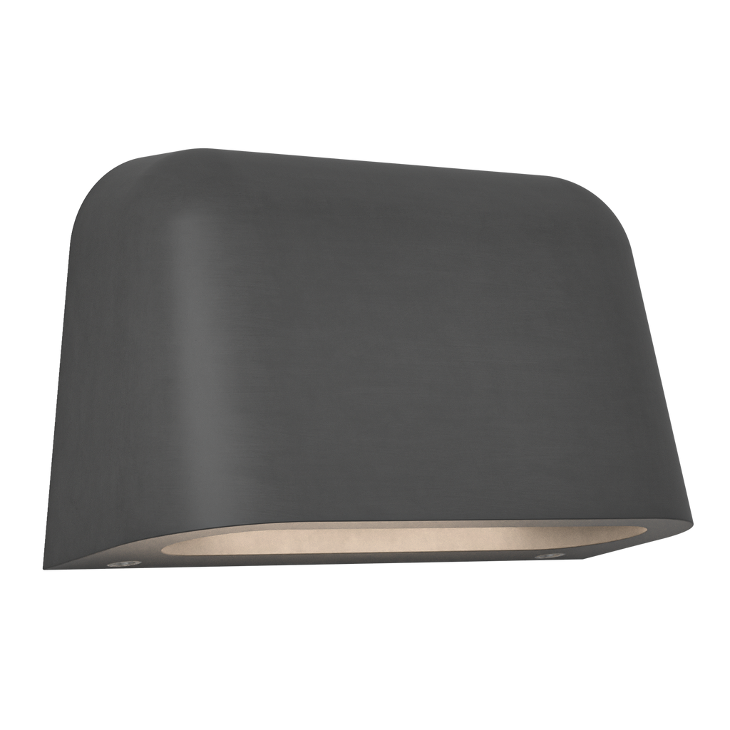 1317031 Mast Outdoor Twin Wall Light Charcoal Concrete