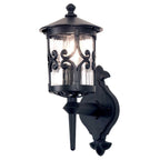 BL10-BLACK Hereford 1 Light Outdoor Wall Lantern Black