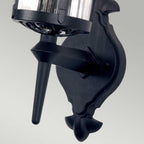 BL10-BLACK Hereford 1 Light Outdoor Wall Lantern Black