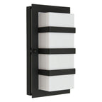 BODEN-E27-BLK-O Boden 1 Light Outdoor Wall Light Black