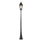 BT5-L Baltimore 1 Light Large Outdoor Lamp Post Weathered Bronze