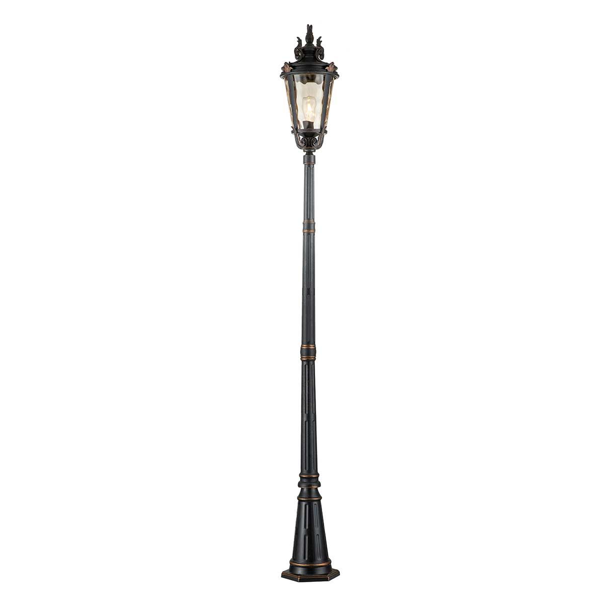 BT5-L Baltimore 1 Light Large Outdoor Lamp Post Weathered Bronze