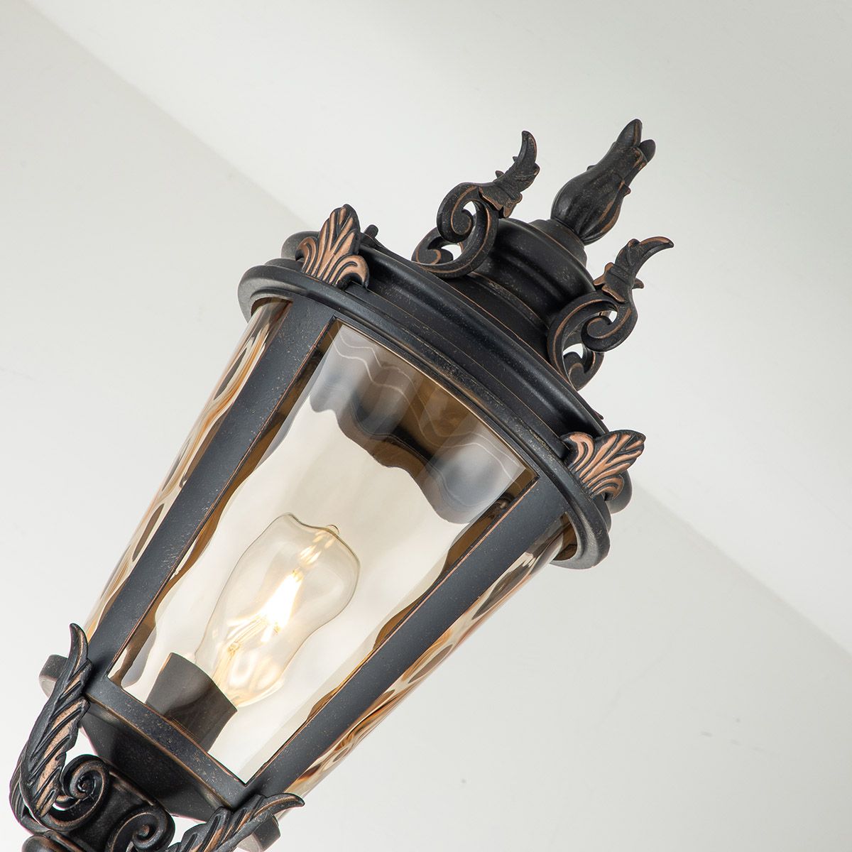 BT5-L Baltimore 1 Light Large Outdoor Lamp Post Weathered Bronze