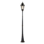 BT5-L Baltimore 1 Light Large Outdoor Lamp Post Weathered Bronze