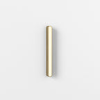 1440018 Atticus 600 3000K LED Bathroom Wall Light Matt Brushed Brass