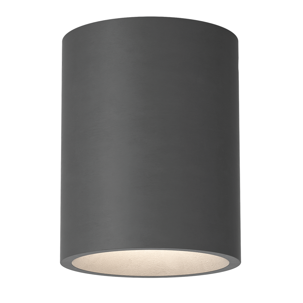1326089 Kos Round Outdoor Downlight Charcoal Concrete