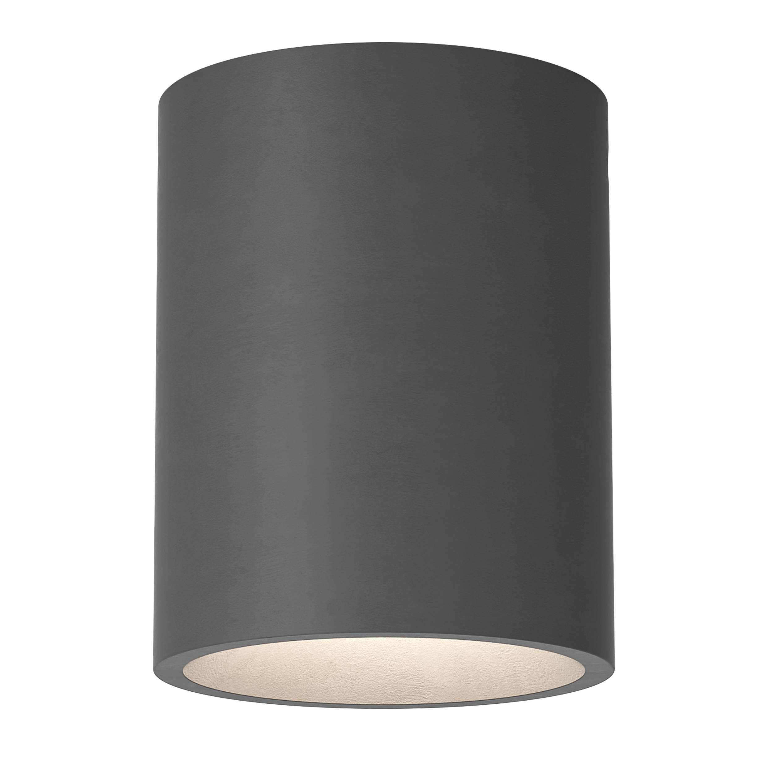 1326089 Kos Round Outdoor Downlight Charcoal Concrete