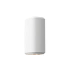 1513011 Brixham Outdoor Twin Wall Light White Concrete