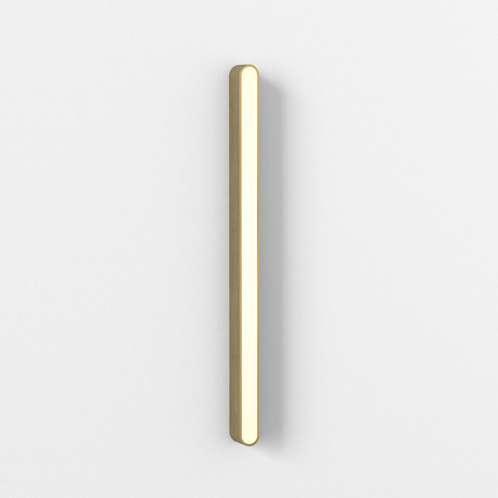 1440019 Atticus 900 3000K LED Bathroom Wall Light Matt Brushed Brass