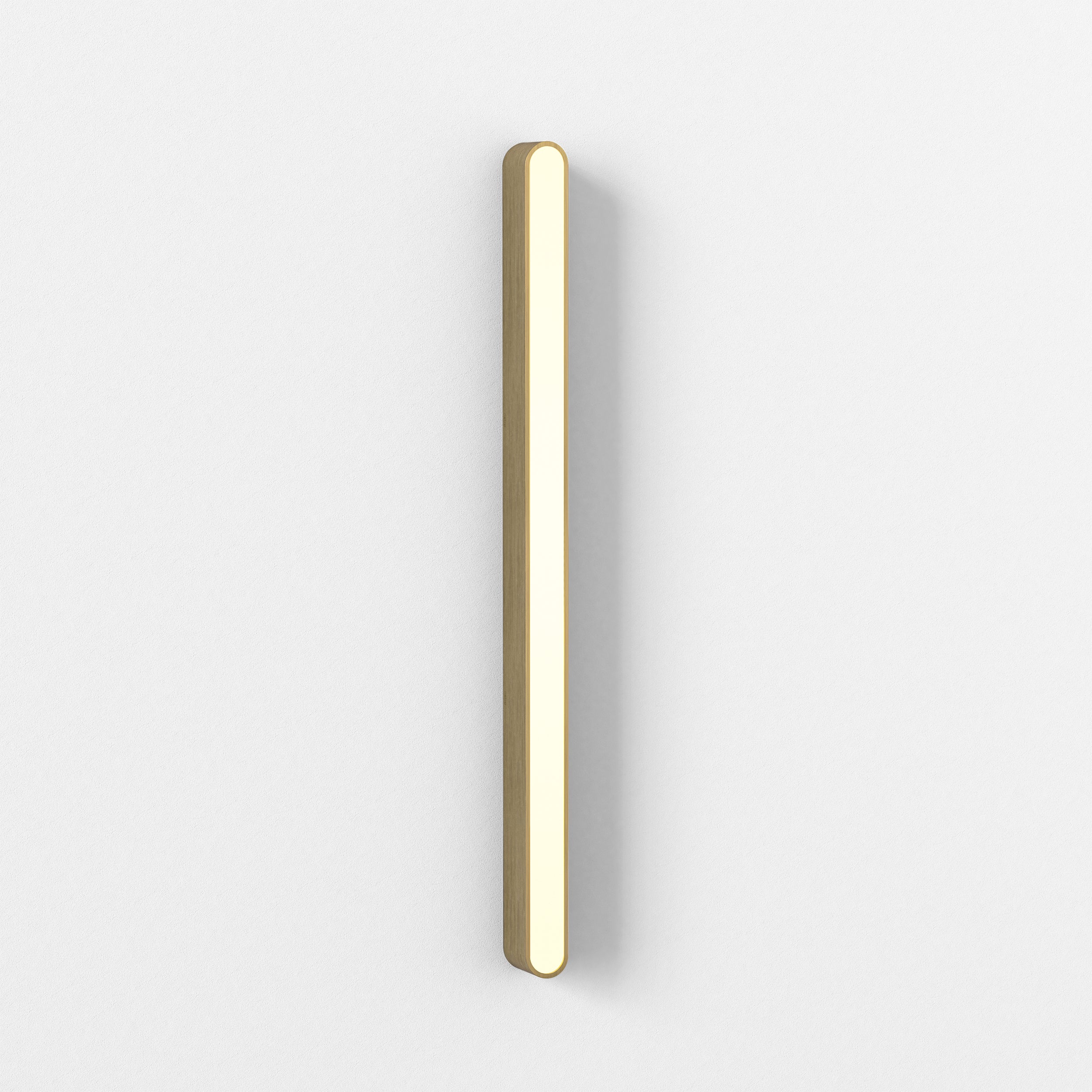 1440019 Atticus 900 3000K LED Bathroom Wall Light Matt Brushed Brass