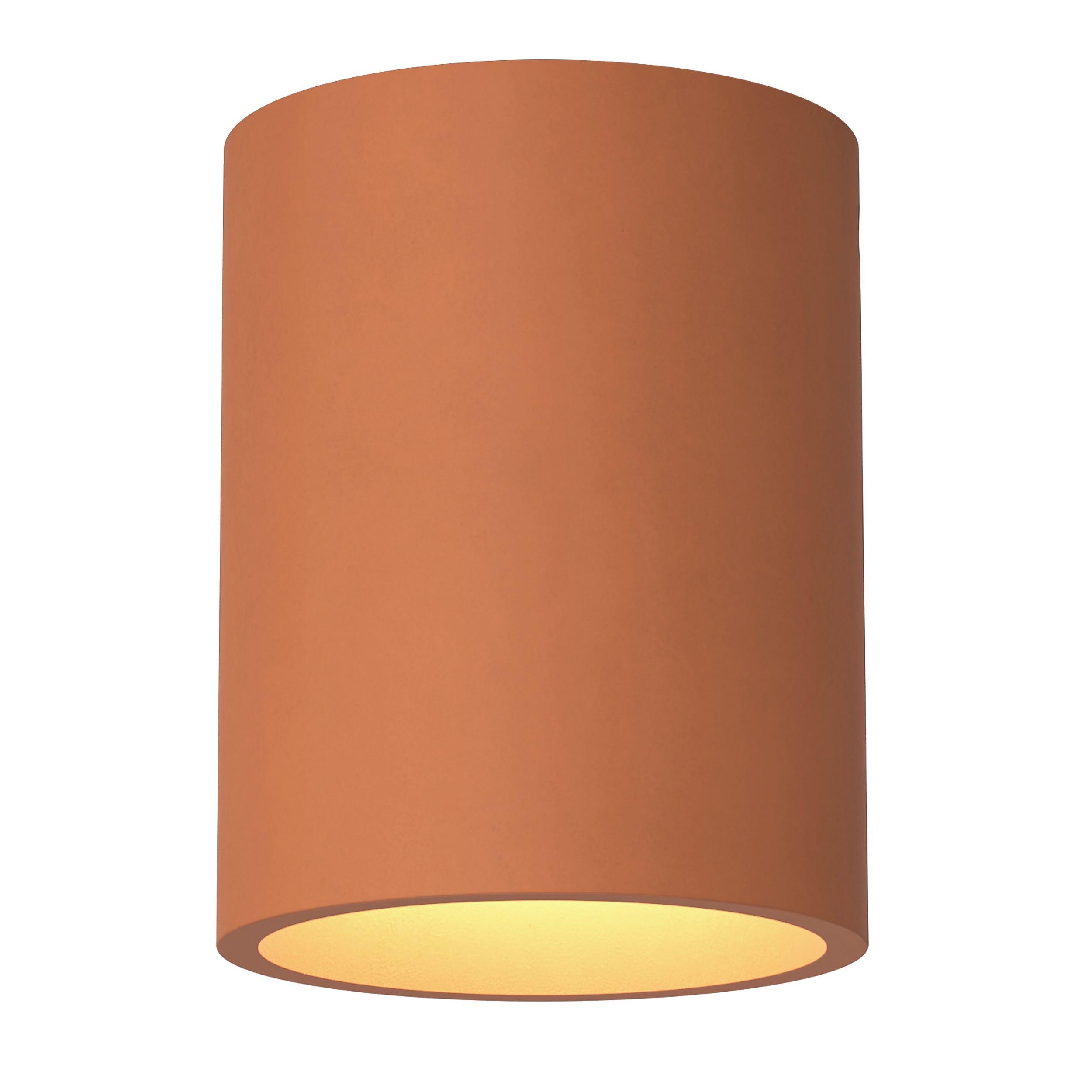 1326090 Kos Round Outdoor Downlight Terracotta Concrete