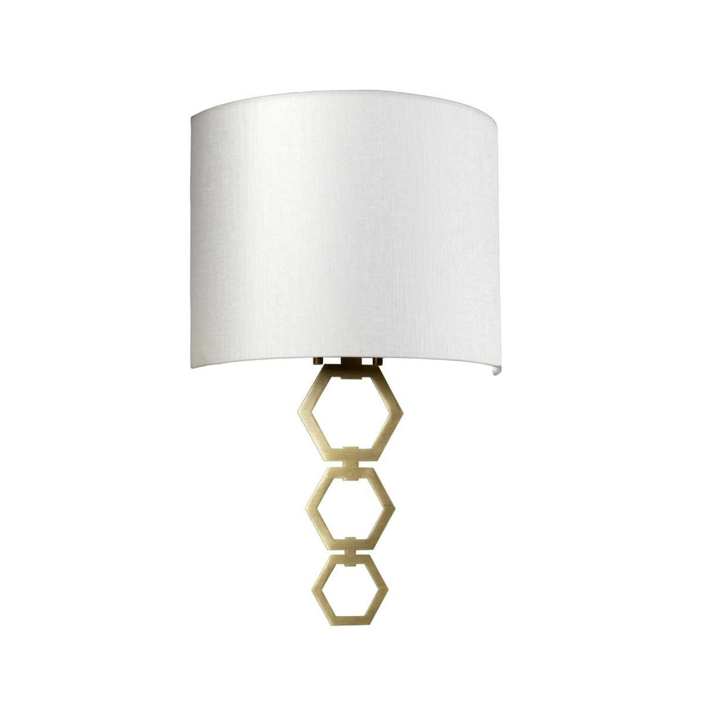 CLARK-MEDIUM-AB Clark Medium 1 Light Wall Light Aged Brass
