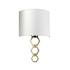 CLARK-MEDIUM-AB Clark Medium 1 Light Wall Light Aged Brass
