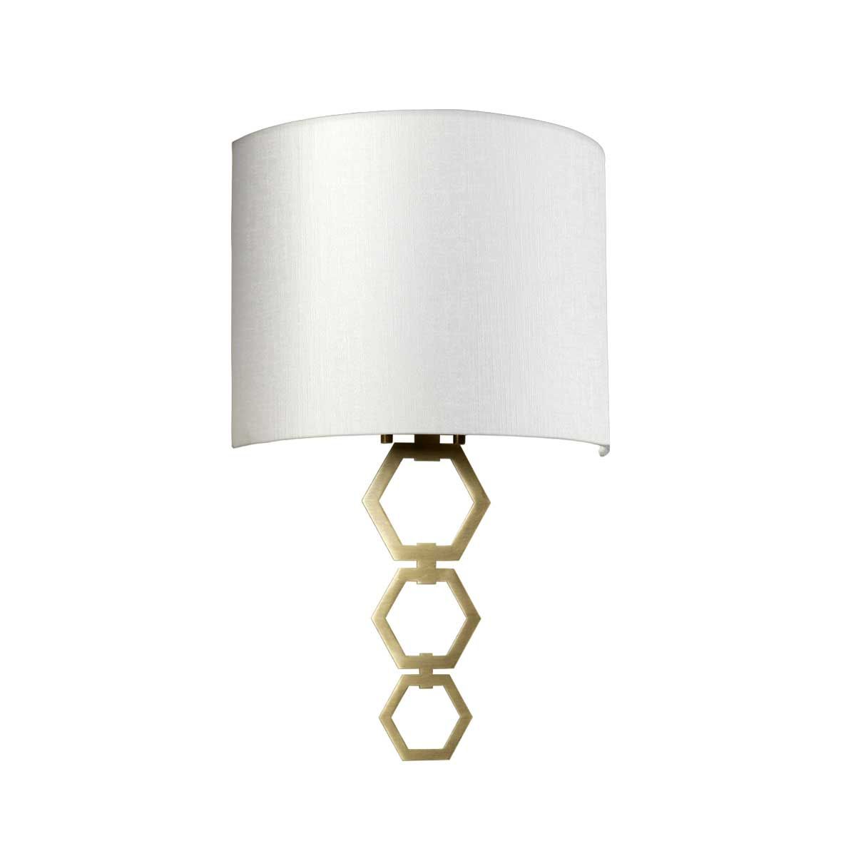 CLARK-MEDIUM-AB Clark Medium 1 Light Wall Light Aged Brass