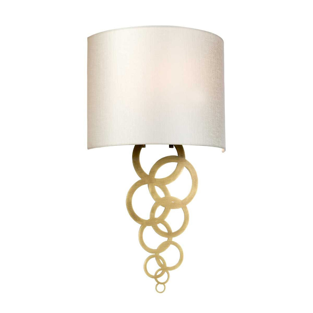 CURTIS-MEDIUM-AB Curtis Medium 1 Light Wall Light Aged Brass