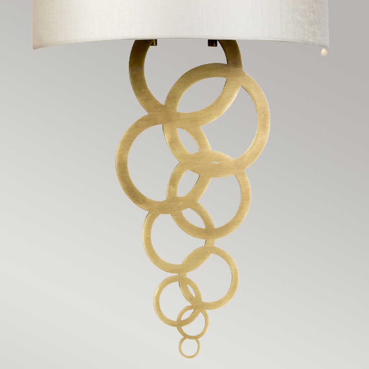 CURTIS-MEDIUM-AB Curtis Medium 1 Light Wall Light Aged Brass