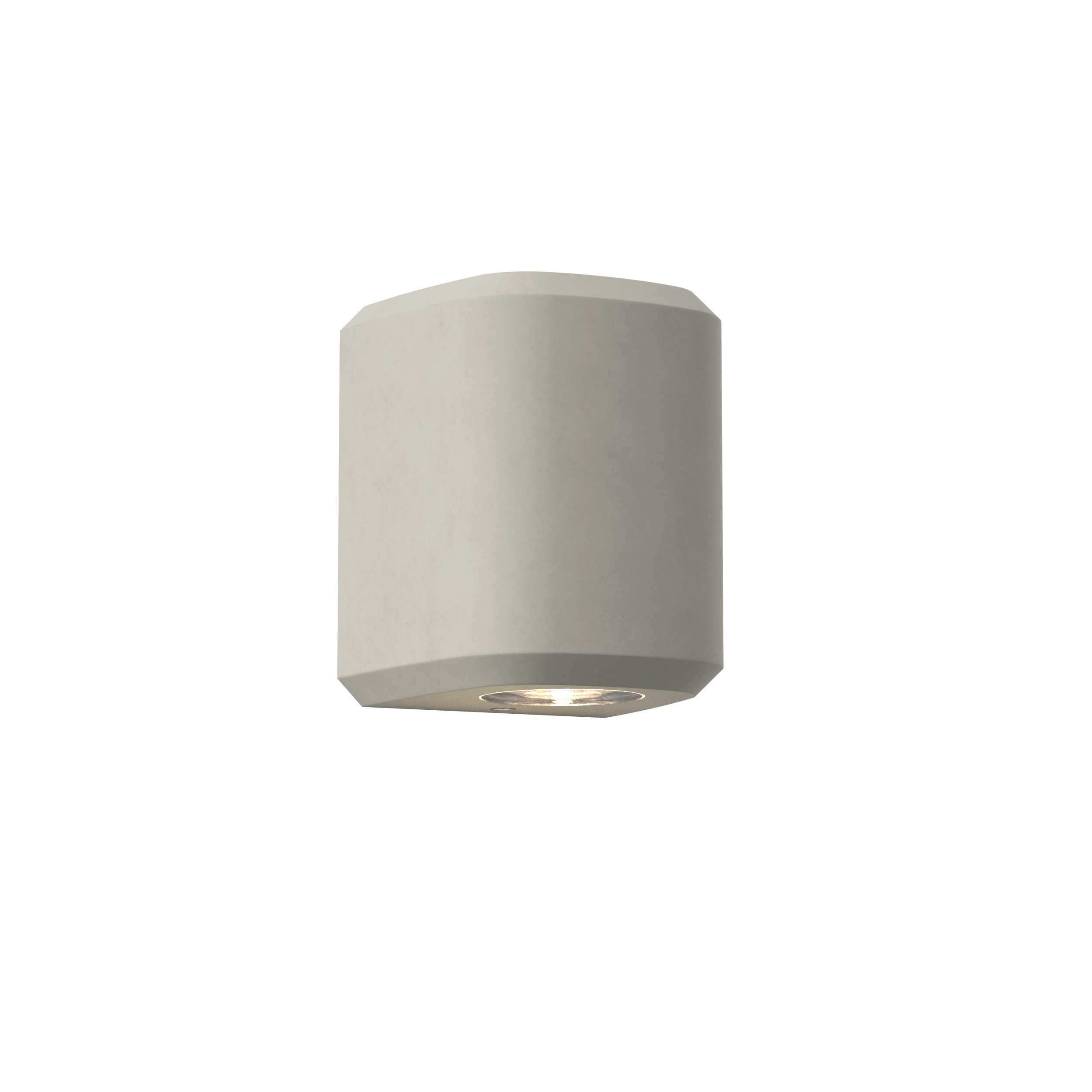 1513002 Brixham Outdoor Single Wall Light Matt Concrete