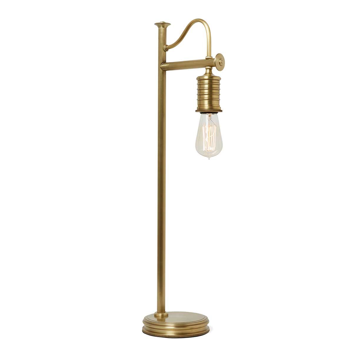 DOUILLE-TL-AB Douille 1 Light Table Lamp Aged Brass