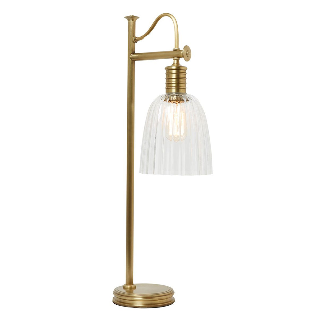 DOUILLE-TL-AB Douille 1 Light Table Lamp Aged Brass