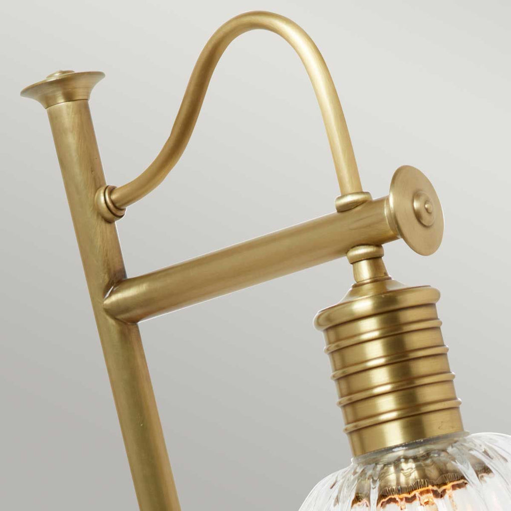 DOUILLE-TL-AB Douille 1 Light Table Lamp Aged Brass
