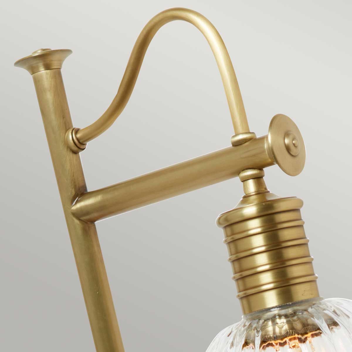 DOUILLE-TL-AB Douille 1 Light Table Lamp Aged Brass