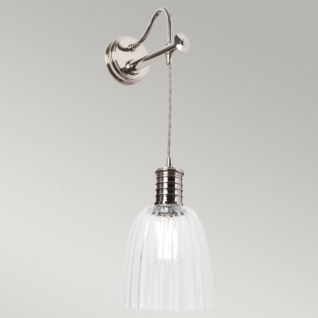 DOUILLE1-PN Douille 1 Light Wall Light Polished Nickel