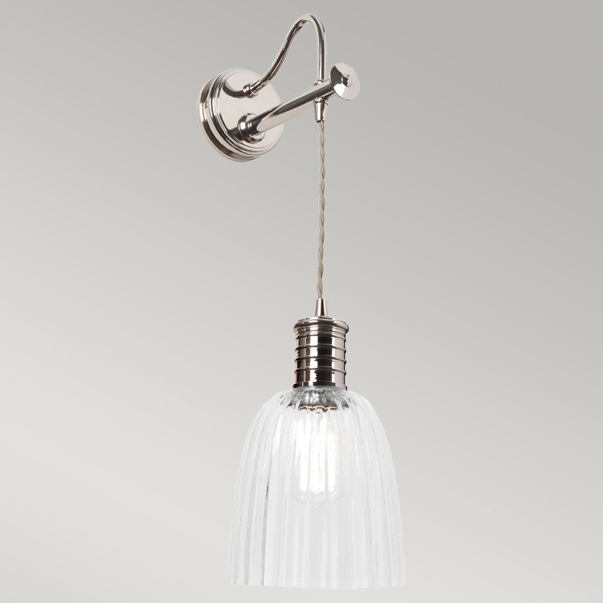 DOUILLE1-PN Douille 1 Light Wall Light Polished Nickel