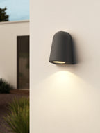 1317028 Mast Outdoor Wall Light Charcoal Concrete