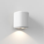 1513006 Brixham Outdoor Single Wall Light White Concrete