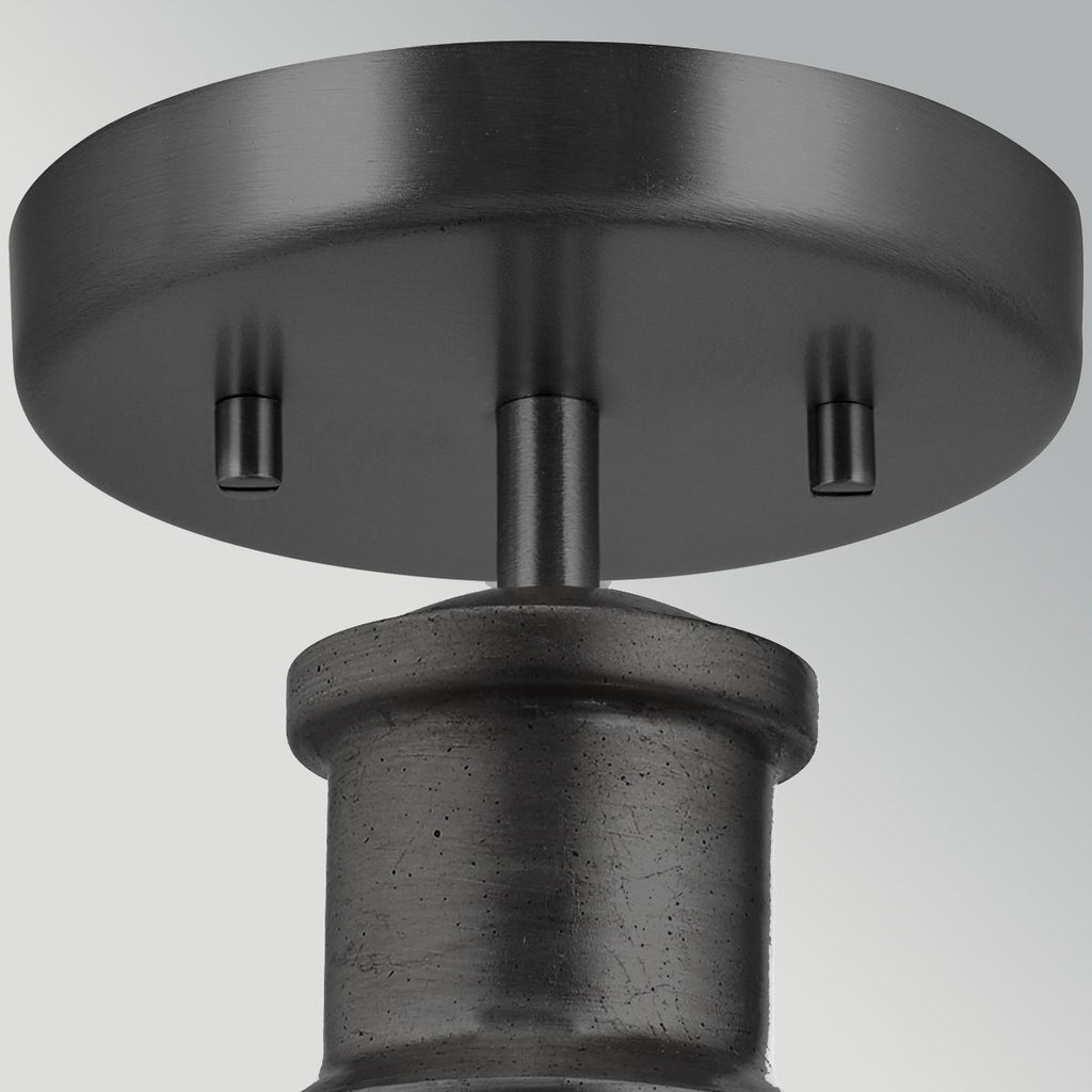 ELS-NOTTINGHILL-P-GR 1 Light Notting Hill Duo-Mount Pendant Graphite