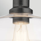 ELS-NOTTINGHILL-P-GR 1 Light Notting Hill Duo-Mount Pendant Graphite