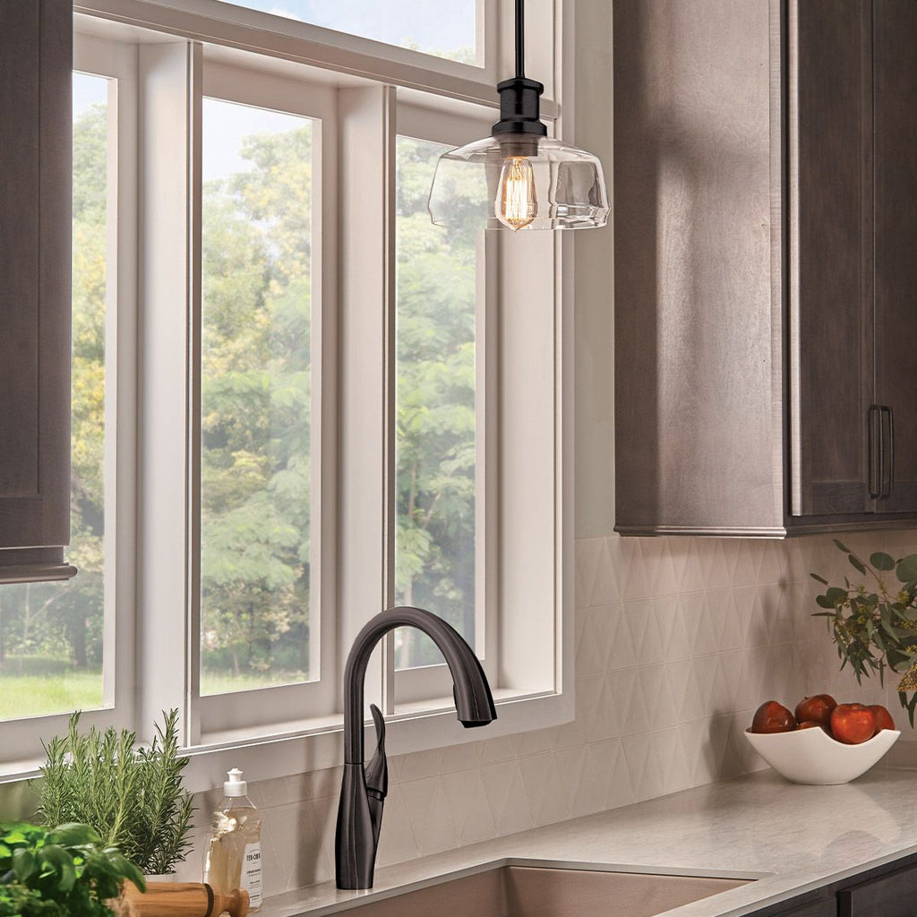 ELS-NOTTINGHILL-P-GR 1 Light Notting Hill Duo-Mount Pendant Graphite