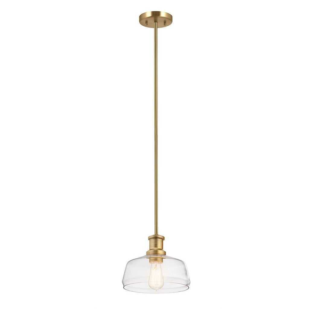 ELS-NOTTINGHILL-P-PNBR 1 Light Notting Hill Duo-Mount Pendant Painted Natural Brass