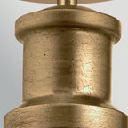 ELS-NOTTINGHILL-P-PNBR 1 Light Notting Hill Duo-Mount Pendant Painted Natural Brass
