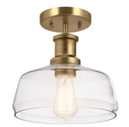 ELS-NOTTINGHILL-P-PNBR 1 Light Notting Hill Duo-Mount Pendant Painted Natural Brass