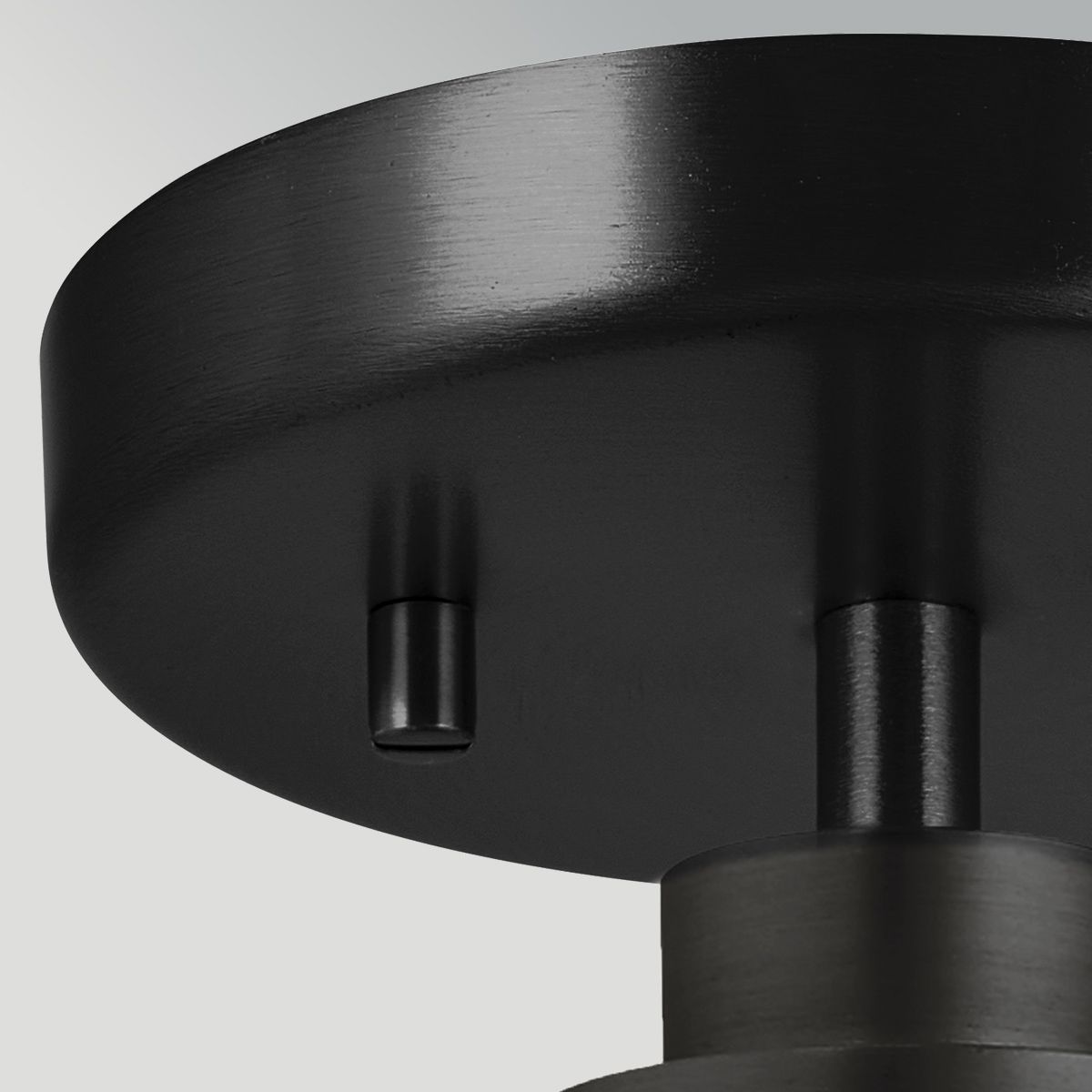 ELS-WINDSOR-P-BLK 1 Light Windsor Duo-Mount Pendant Black
