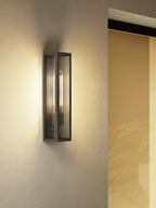 1402021 Harvard Outdoor Wall Light PVD Brushed Gunmetal