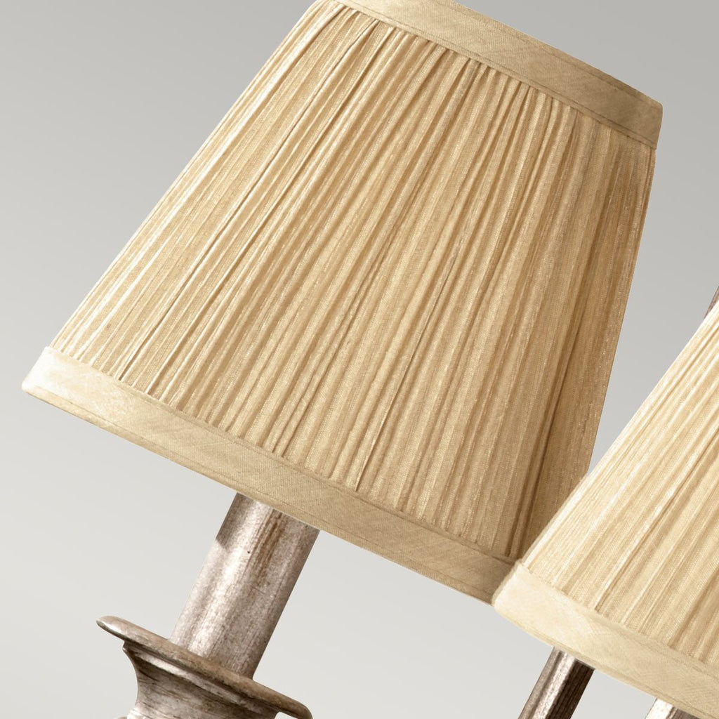 FE-ABBEY3 Abbey 3 Light Chandelier Silver Sand