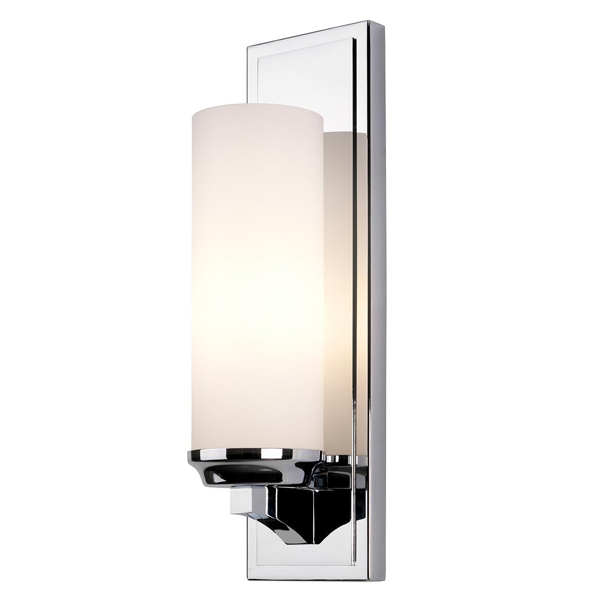 FE-AMALIA1-LBATH Amalia 1 Light Large Bathroom  Wall Light Polished Chrome