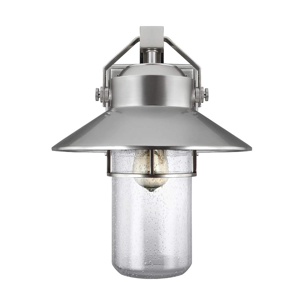 FE-BOYNTON2-L Boynton 1 Light Large  Outdoor Wall Lantern Painted Brushed Steel