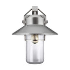 FE-BOYNTON2-L Boynton 1 Light Large  Outdoor Wall Lantern Painted Brushed Steel