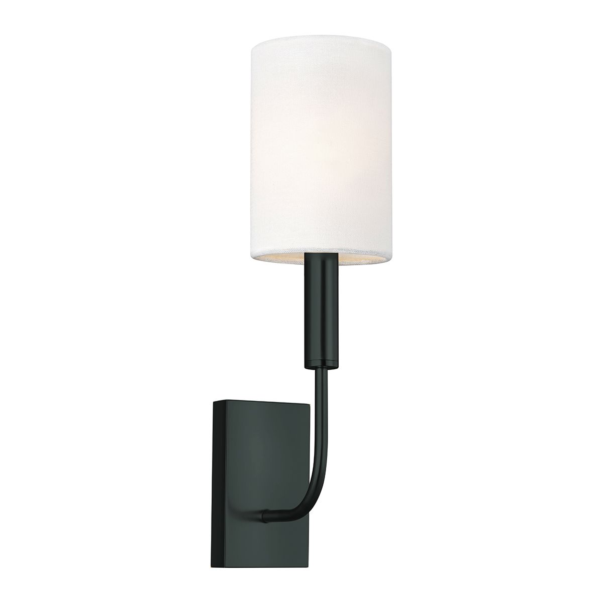 FE-BRIANNA1-BK Brianna 1 Light Wall Light Black