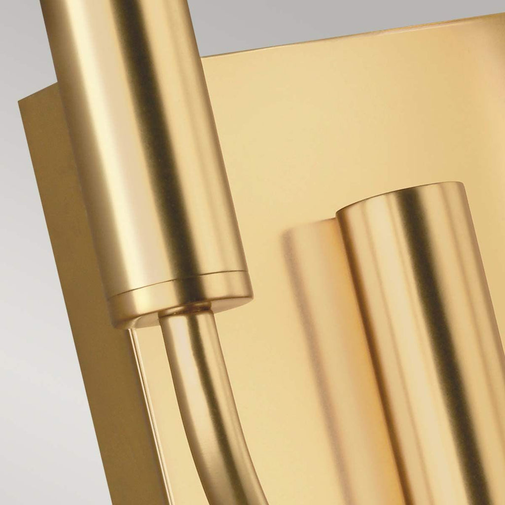FE-BRIANNA2-BB Brianna 2 Light Wall Light Burnished Brass