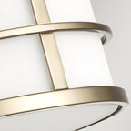 FE-FUSION-F-PNBR Fusion 3lt Flush Painted Natural Brass